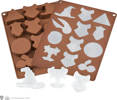 Cinereplicas Harry Potter - Ice Cube & Chocolate Mold Mixed logos - Official License...