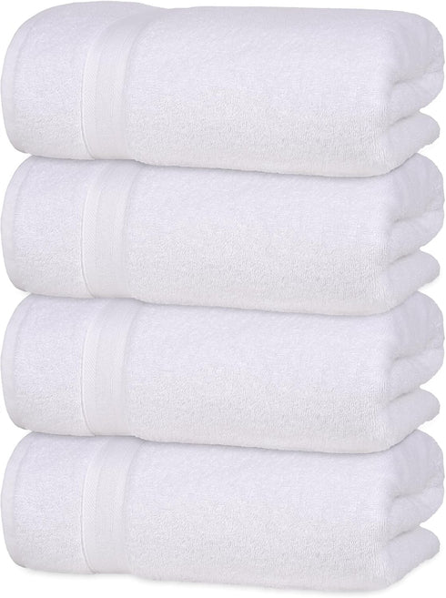 Quick-Dry, Soft & High Absorbent Hand Towels 16"x29" Cotton Turkish Hand Towel Set of 4 | Daily Use 100% Cotton Towels for Bathroom, Gym & More | ...