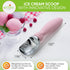Spring Chef Ice Cream Scoop with Soft Grip Handle, Professional Heavy Duty Sturdy Scooper, Premium Kitchen Tool for Cookie Dough, Gelato, Sorbet, ...