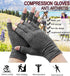 2 Pairs Arthritis Compression Gloves, Provide Support Warmth for Carpal Tunnel, Rheumatoid, Arthritis Pain Relief Gloves, Fingerless Compression G...