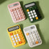M&G Desk Calculator with Mechanical Buttons, 12 Digit Large LCD Display, Big Button Calculator for Office Home School, Bottom Antiskid, Battery In...