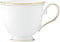 Lenox Federal Gold Teacup, Cup, White...