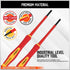 HORUSDY 1000V 6-Piece Mini Insulated Screwdriver Set, Magnetic Tip Mini Electrician Screwdriver Set Slotted(1.8mm,2.0mm2.5mm,3.0mm), Phillips: (PH...