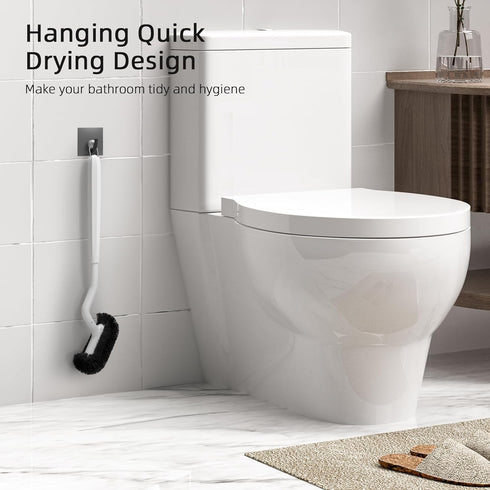 Toilet Bowl Brush without Holder: 360° Deep Cleaning Bathroom Toilet Cleaner Scrubber Under Rim Dead Corner Clean - Modern Rv Toilet Decorative Ac...