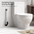 Toilet Bowl Brush without Holder: 360° Deep Cleaning Bathroom Toilet Cleaner Scrubber Under Rim Dead Corner Clean - Modern Rv Toilet Decorative Ac...