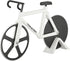 Bicycle Pizza Cutter - TOUR de PIZZA - Dual Stainless Steel Non-Stick Cutting Wheels - Display Stand - The Bike Pizza Cutter is Dishwasher Safe...