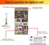 Rolife Dust Cover Roof for Plastic Mini House Building Set P02...