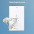 Cable Matters 2-Pack 1-Gang Wall Cable Pass Through Wall Plates with Flexible Rubber Grommet, Cable Wall Plate, In Wall Cable Management Solution ...