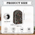 Floral Dragonfly Blender Cover Kitchen Appliance Cover Anti Fingerprint Stain Resistant Fabric Stand Mixer or Coffee Maker with Top Handle for Hom...