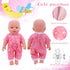Girl Doll Clothes and Accessories Gift - 8 pcs Alive-Baby Doll Clothes Dress Outfits for 12 Inch Dolls, 6 Complete Sets Clothing of Dresses Cloak ...