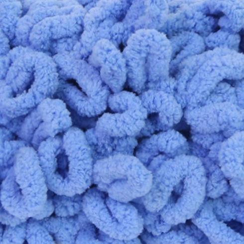 Franel Loop Yarn 100% Polyester Chenille White Puffy Yarn Chunky Finger, Craft Finger Knitting Loopy Yarn Soft and Light Material, Perfect for DIY...