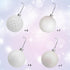Lulu Home Christmas Ball Ornaments, 24 Ct 2.36" Pre-Strung Hanging Ornament Decorations, Xmas Shatterproof Plastic Balls for Holiday Party Wreath ...