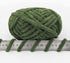 NICEEC 3 Skeins Chenille Yarn Blanket Yarn for Knitting Fancy Yarn for Crochet Weaving DIY Craft Total Length 3×40m (3×44yds, 3×100g) _Army Green...