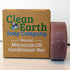 Clean Earth Moroccan Oil Solid Conditioner Bar Moisture Rich for Dry, Damaged & Dull Hair - Vegan, Eco-Friendly, Plastic-Free, Cruelty-Free...