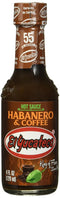 El Yucateco Coffee Habanero Sauce, 4 oz, Gluten Free, Sugar Free, 6 Pack...