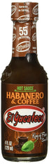 El Yucateco Coffee Habanero Sauce, 4 oz, Gluten Free, Sugar Free, 6 Pack...