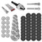 60Pcs Rotary Cutting Wheels Tool Kit, Resin Cut Off Wheels Disc, Mini HSS Saw Blades Cutter, Diamond Cutting Kit with Mandrels for Wood Glass Plas...