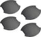 4Pcs TPU Carbon Fiber Like Car Door Handle Cup Protective Sticker Auto Door Paint Guard Car Door Cup Scratch Protection Films Universal Door Handl...