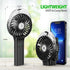 MORECORE Portable Handheld Misting Fan, Battery Operated Personal Spray Water Mist Fan, Rechargeable Mister Fan, Mini Foldable Fan for Disney Trav...
