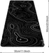 Mouse Pad, Mouse Pad Topographic Mouse Pad Large Gaming Mouse Pad Large Mouse Pad XL Mouse Mat Desk Map Non-Slip Water-Resistant(23.6"x11.8"x0.1")...