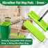 8-Pack Microfiber Mop Pads Compatible with Libman Rinse 'n Wring Mop and Bucket System, 13" x 5" Replacement Mop Heads, Reusable Washable Mop Refi...