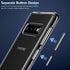 Rayboen Case for Galaxy S10 Plus, Crystal Clear Designed Shockproof Protection Phone Case, Transparent Hard PC Back Flexible TPU Sleek Light and D...