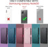 for Samsung Galaxy Note 20 5G Wallet Case with RFID Blocking Credit Card Holder, PU Leather Folio Flip Kickstand Shockproof Cover for Women Men (B...