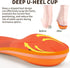 STSVZORR High Arch Support Insert Plantar Fasciitis Flat Foot Orthopedic Pain Relief Insole Men Women Standing All Day,Size US-6,length-25cm,Brigh...