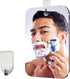 Shatterproof Shower Mirror for Shaving with Hook (Medium 8 x 6 inch) 40% Cheaper Than The Original,Unbreakable Deluxe Plexiglass Makeup Mirror,Bat...