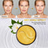 Fivewan 24k Gold Under Eye Patches - 60 Pcs Eye Mask Pure Gold Anti-Aging Collagen Hyaluronic Acid Under Eye Mask for Removing Dark Circles, Puffi...