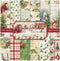 Merry Christmas Theme Dot Scrapbook, DIY Album Scrapbook Paper, Winter Holiday Greeting Card Making Background Paper Craft Supplies Painting Decor...