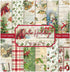 Merry Christmas Theme Dot Scrapbook, DIY Album Scrapbook Paper, Winter Holiday Greeting Card Making Background Paper Craft Supplies Painting Decor...