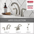 Delta ARV46-DN Arvo Wall Mount Square Open Towel Ring Bath Hardware Accessory in Brushed Nickel...