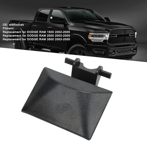 Aramox Parking Brake Release Handle, Wl85xdvab Compatible with 1500 2002-2005, 2500 3500 2003-2005, Parking Brake Handle, Black ABS Plastic...