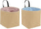 CM Mini Hanging Basket, Small Storage Bag Decor Bin for Wall & Door Storage, Foldable Basket Bin, 2 Pcs...