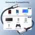 2-Pack USB 3.0 to USB C Male Adapter, Type-C Male to USB Female, USB C Male to USB A Female Compatible with iPhone 15 Pro/Max, MacBook Pro Air 202...