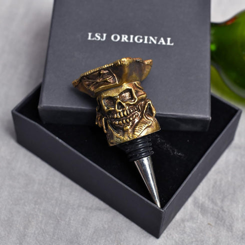 Wine Stopper,Pirate Wine Stoppers for Wine Bottles?Cute Wine Accessories/Kitchen Gadgets...
