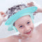 Baby Shower Cap Baby Hair Washing Bath Cap Safe Silicone Protection Bath Cap Soft Adjustable Visor Hat for Protector Head Eye Ear Shampoo Caps for...