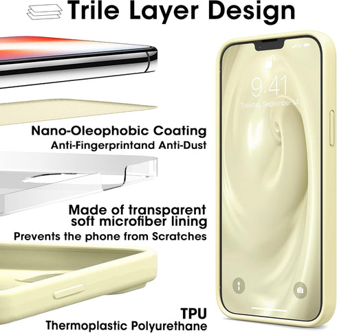 SKRYUIE Ultra-Slim Protective Case Compatible with iPhone 15 Case - Shockproof for Phone Case with Soft TPU and Scratch-Resistant Design for Man W...