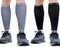 Run Forever Calf Compression Sleeves for Men and Women - Leg Compression Sleeve - Footless Compression Socks for Runners, Shin Splints, Varicose V...