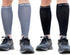 Run Forever Calf Compression Sleeves for Men and Women - Leg Compression Sleeve - Footless Compression Socks for Runners, Shin Splints, Varicose V...