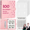 100 Envelopes Money Saving Challenge Binder, A5 Budget Binder with Cash Envelopes, Savings Challenges Budget Book to Save $5,050, Budget Planner f...