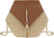Straw Crossbody Bag for Women Cute Shoulder Handbag Summer Beach Bag Purse with Tassel...
