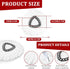 NICEMOVIC 3 Pack Spin Mop Replacement Head, Compatible with O-Ceda Easywring Spin Mop Heads Replacements, Microfiber Mop Refills for Easy Cleaning...