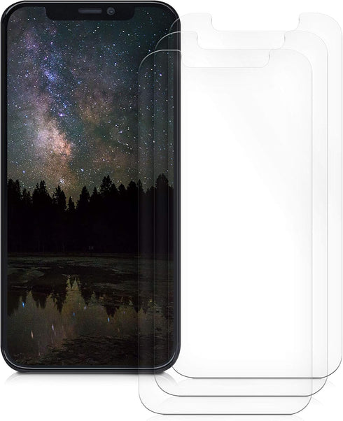 kwmobile Screen Protectors Compatible with Apple iPhone 12 / iPhone 12 Pro Screen Protector - 3X Ultra-Clear Transparent Phone Films...