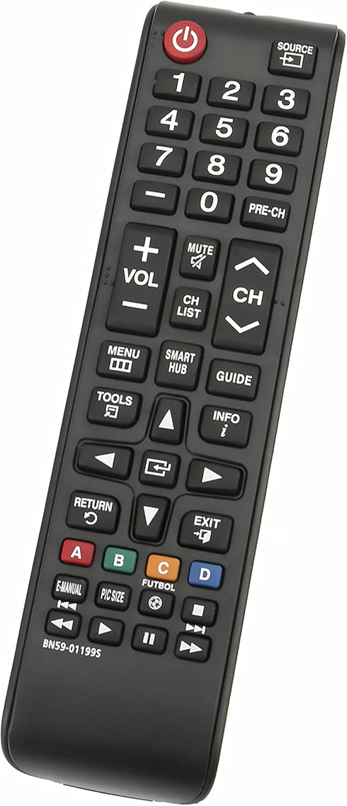 New BN59-01199S Replace Remote fit for Samsung Smart TV UN32J5205AF UN32J5205AFXZA UN40J6200AF UN40J6200AFXZA UN48J6200AF UN48J6200AFXZA UN50J6200...