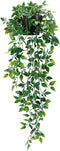 Whonline Fake Hanging Plants, Artificial Small Potted Plants for Indoor Outdoor Aesthetic Office Living Room Shelf Decor (1 Pack)...