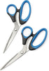 OfficeGoods Stainless Steel 8.5" Scissors w/Soft Grips - Modern Design for the Stylish Home, Office, or School - Perfect for Arts & Crafts, Scrapb...