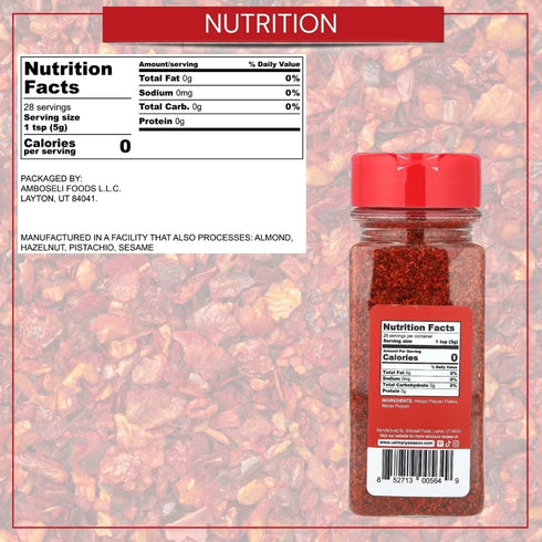 USimplySeason Red Pepper Flakes (Aleppo Marash, 5 Ounce)...
