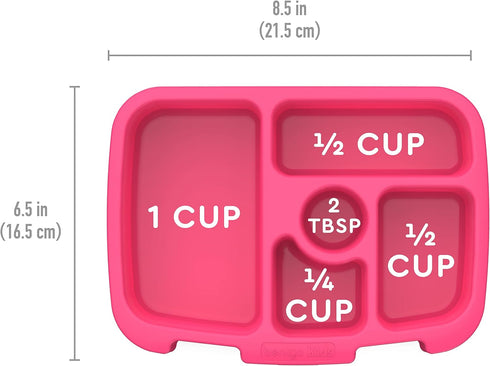 Bentgo® Kids Prints Tray with Transparent Cover - Reusable, BPA-Free, 5-Compartment Meal Prep Container with Built-In Portion Control for Healthy ...